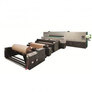 WD200-XXX industry single pass roll to roll digital pre-printer for corrugated paper