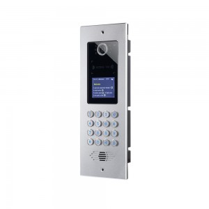 Fana ka ODM 2 Wire IP&WiFi Video Doorphone e nang le Touch Screen Intercom System Kit bakeng sa Willa Apartment