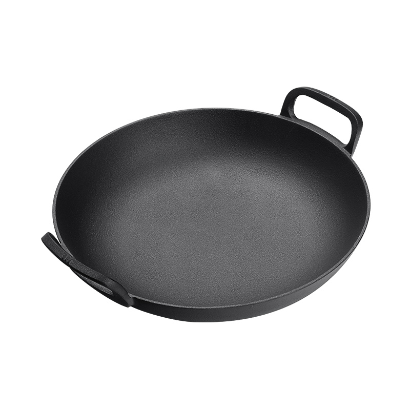 Black Nonstick Cast Iron Frying Pan from SanXia