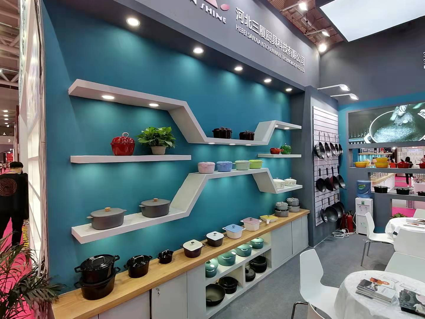 Детаљнији поглед на „Прецизни квалитет“, Санкиа кухињски прибор на сајму поклона у Шенжену 2021!