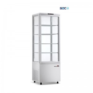 Vertical showcase, refrigerated display cabinet 218Lts, vitrina pastelera vertical