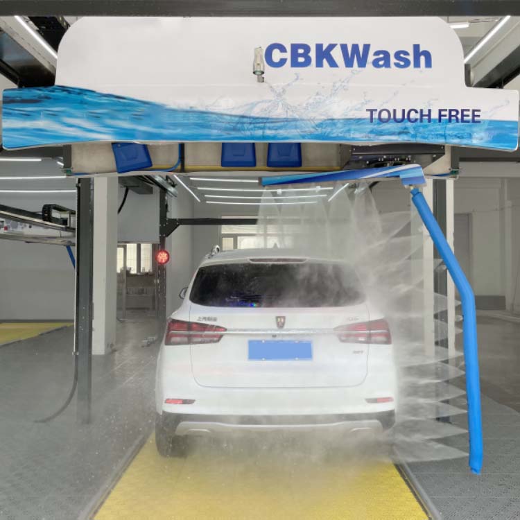 China Wholesale Single Arm Touchless Car Wash Machine Manufactures –  Automatic non-contact car washing machine/brushless automatic car washing machine – CBK detail pictures