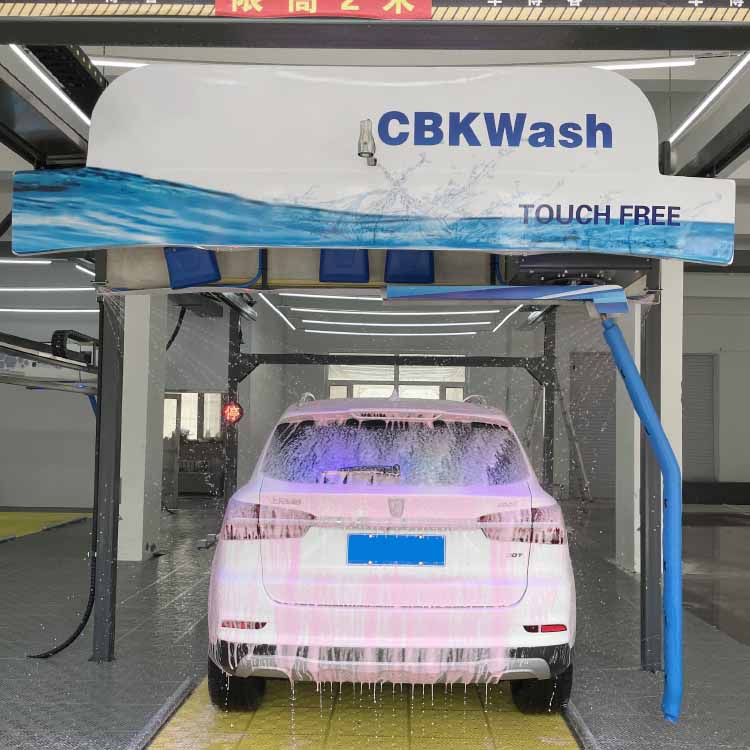 China CBK 308 intelligent touchless robot car wash machine Manufacture and  Factory