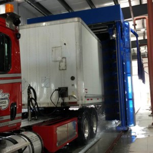 Fully automatic bus truck wash machine