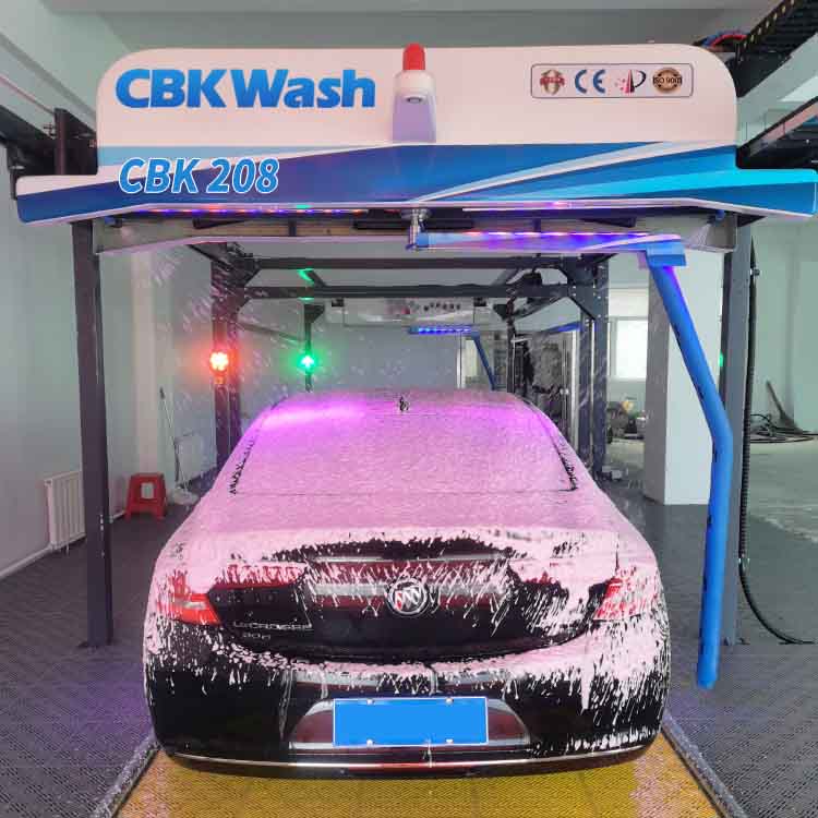 How is Touchless Car Wash Clean Dirty Car. Made by ROBOWASH 