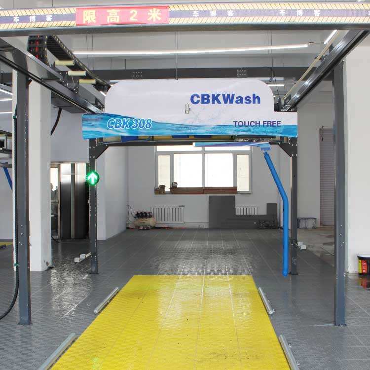 China China Wholesale Car Wash Touch Free Suppliers – Automatic non-contact car  washing machine/brushless automatic car washing machine – CBK Manufacture  and Factory
