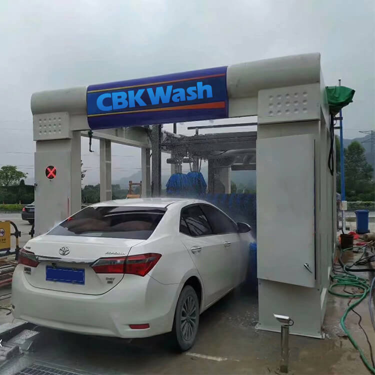 AUTOMATIC CAR WASH TUNNEL MACHINE WITH LAVAFALL MADE BY CHINA 
