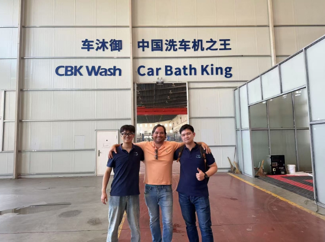 Mexican Client Visits CBK Car Wash in Shenyang – A Memorable Experience
