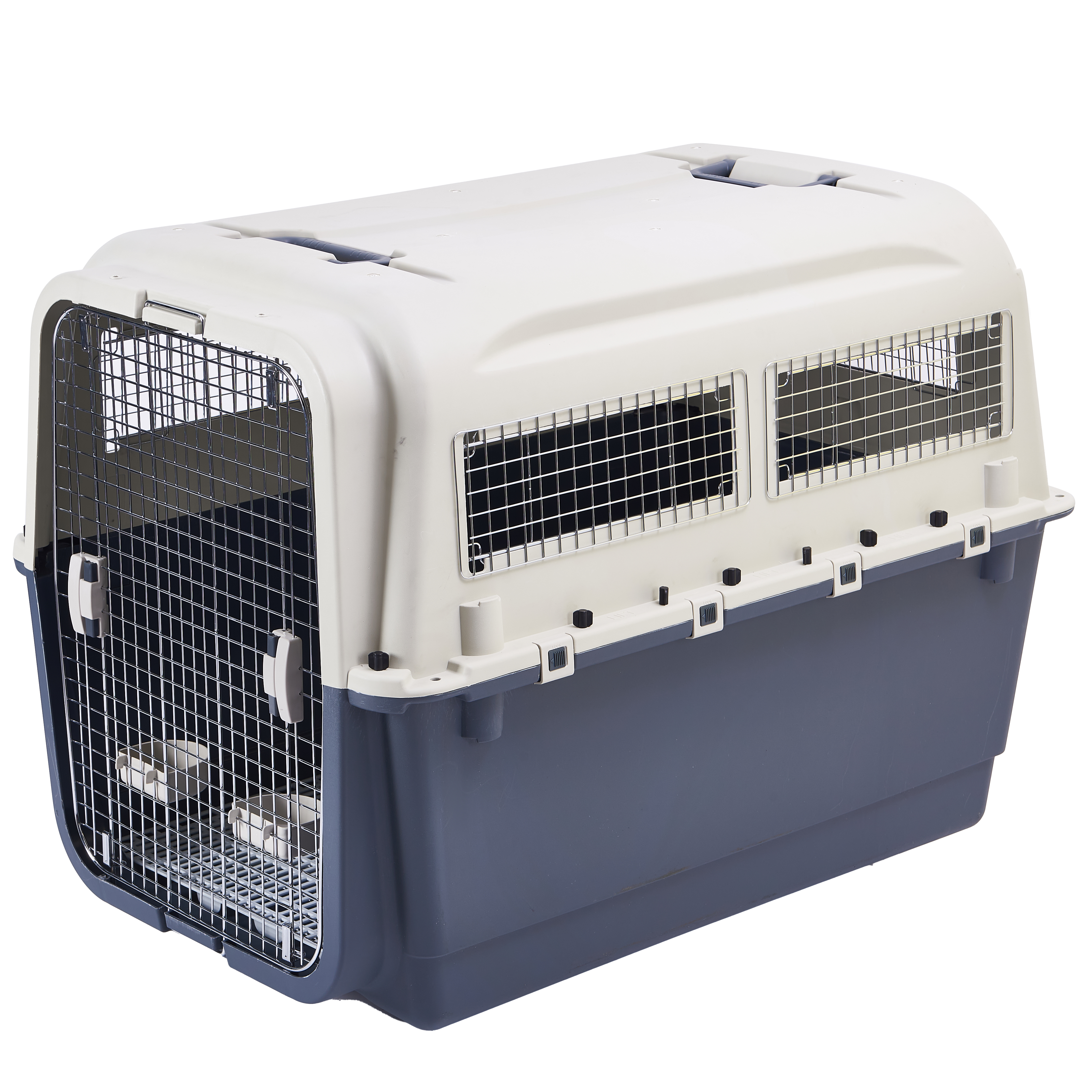 CB-PKC450 Basics 2-Door Top Load Hard-Sided Dog and Cat Kennel Travel Carrier