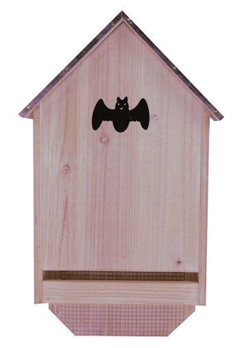 CB-PCT322730 Fledermaushaus für Fledermäuse im Freien, Naturholz