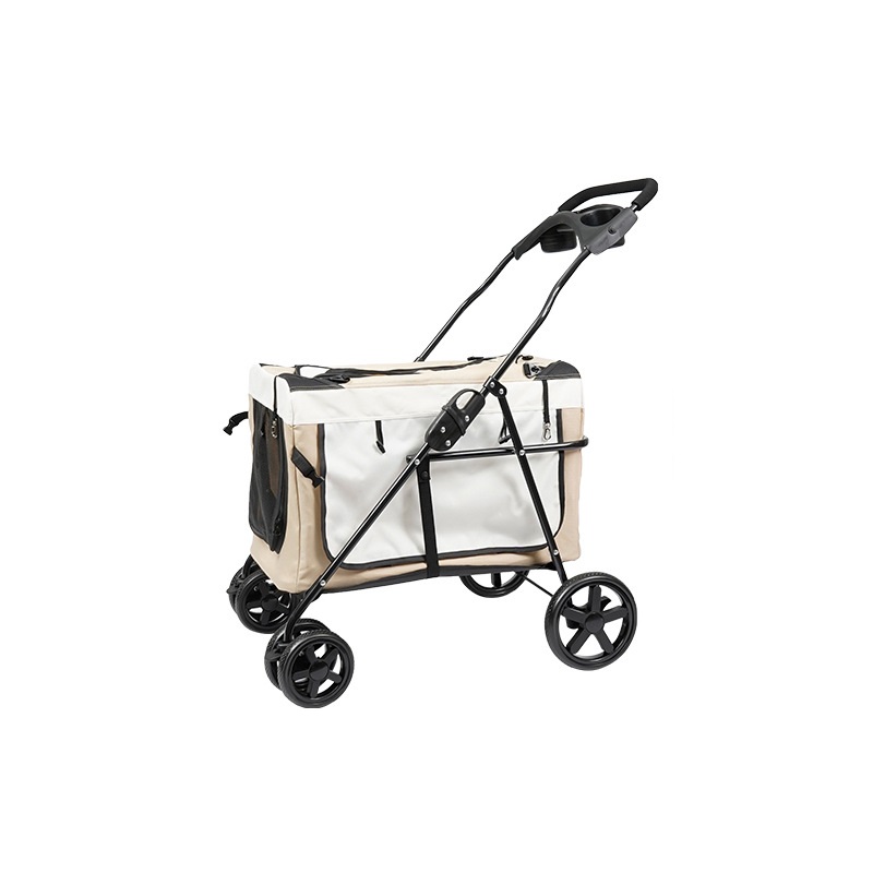 CB-PS09BL Four Wheels Carrier Strolling Cart with Weather Cover