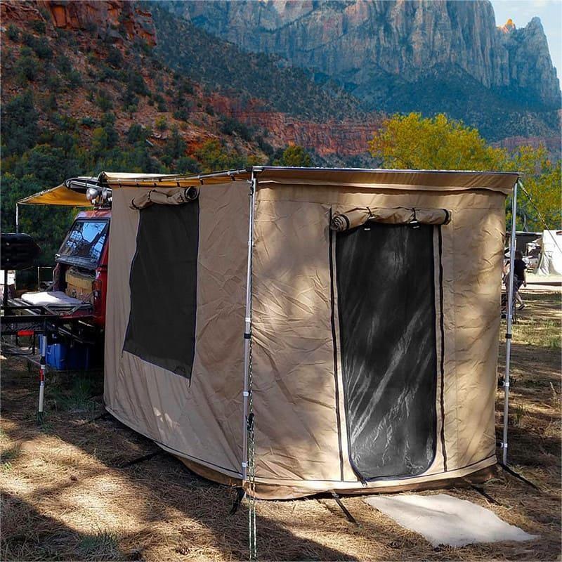 Outdoor Camping Aluminum Pop-Up Rooftop Tent