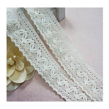 Chinese wholesale Green Cotton Lace – high quality and cheap 100% cotton crochet lace trim – Bailong Lace