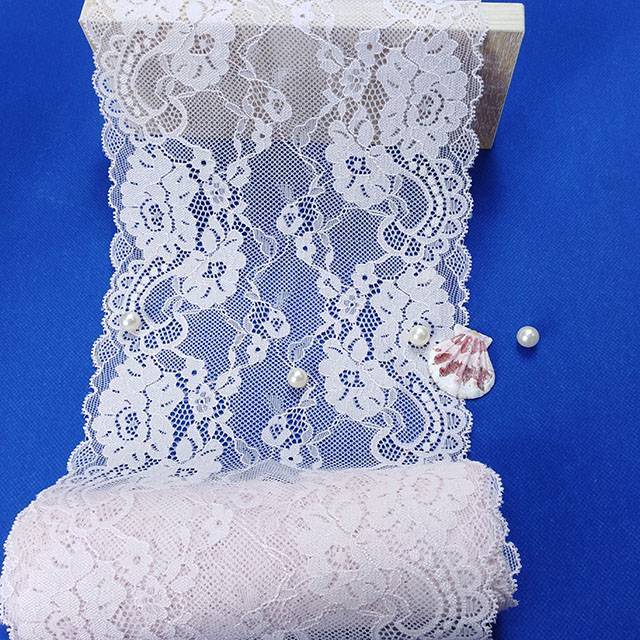 2019 Cheap and hot nylon spandex broad lace for lingerie