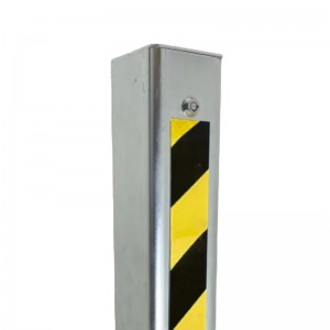 Safety Bollard 304 Stainless Steel Concrete Driveways Embedded Portable Retractable Bollards