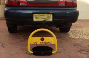 Súkromný zámok parkovacieho miesta na diaľkové ovládanie