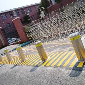 Poste de amarração de aço profissional chinês, poste de amarração de metal para estrada, poste de amarração removível para estacionamento, venda