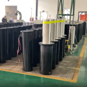 OEM Kinë prej çeliku të pandryshkshëm LED hidraulike në rritje të shtyllës së barrierës së shtyllës ngritëse të kolonës Bllokues automatik në rritje