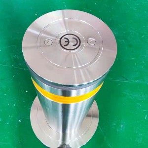 OEM Customized OEM Support Stainless Steel Polished Finish Post Safety Fixed Warning Outdoor Manual Street Bollard