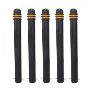 Best-Selling China Factory Fixed Yellow Steel Traffic Parking Security Bollards