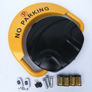 100% Original Factory Octagon Yellow Heavy Resistance Strong Manual Car Parking Barrier Lock
