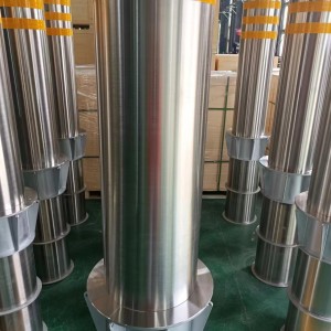 Wholesale ODM Stainless Steel Auto Gate System Automatic Rising Retractable Security Hydrolic Road Bollards for Sale