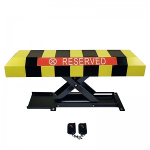 Heavy Duty Madaling I-install ang Metal UP Down Car Parking Space Protector Remote Control Automatic Parking Lock