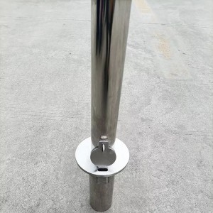 Bloqueie postes de amarração removíveis com tampa de base de poste de amarração espessada