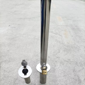  Lock Removable Bollards With Thickened Bollard Base Cover