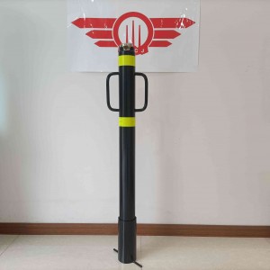 M Shape Car Security Lock Parking Position Barrier Parking Space Protector Car Safety Lock සඳහා අඩු MOQ