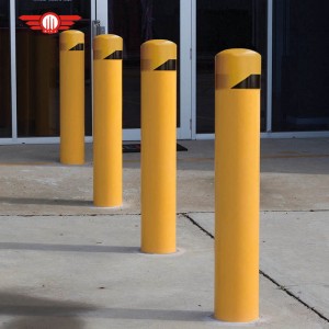 CE Certificate Anti Crash Embedded Fixed Safety Bollards for Access Control