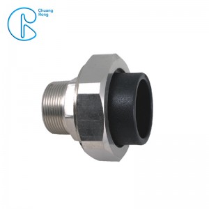 PE100 PN16 SDR11 HDPE Male Thread Union For Food And Chemical Industry