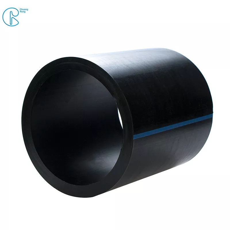 High Precision PE100 PN16 Hdpe Poly Pipe Customized Color For Mining OR Golden