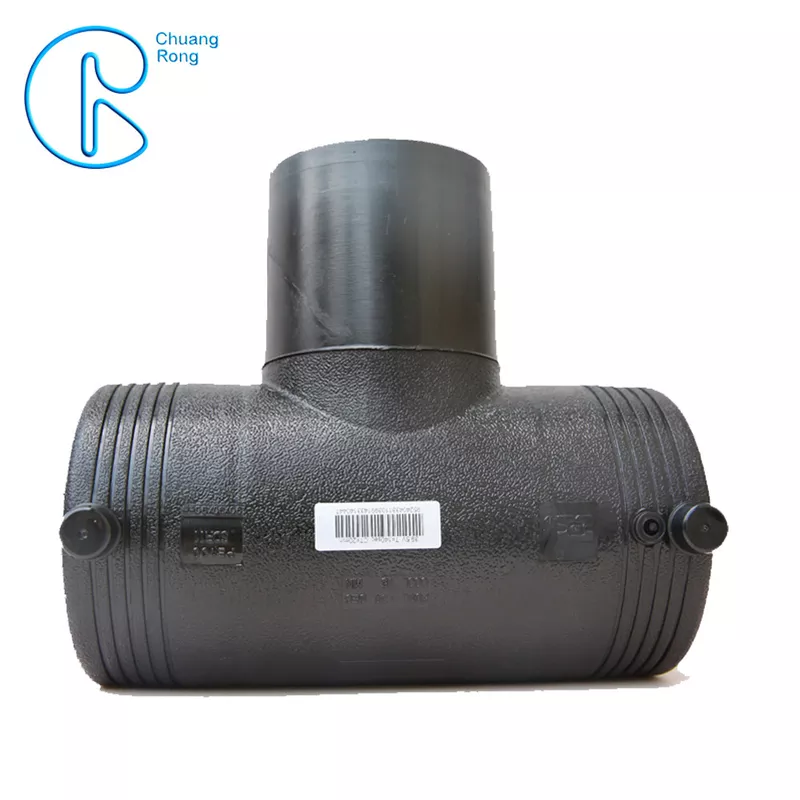 Electrofusion HDPE Equal Tee 110mm PN16 SDR11 PE100 For Residential Water Supply