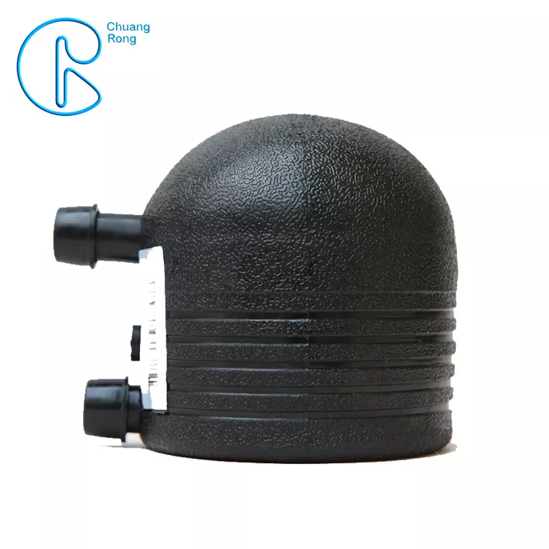 Water And Gas Supply HDPE Electrofusion Fittings , HDPE End Cap PN16 SDR11 PE100