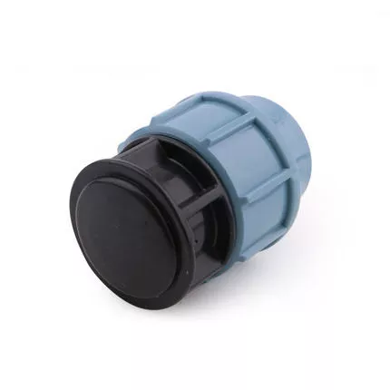 Quick Connector PP Plumbing Fittings Plastic End Cap Aaptor For Water Supply