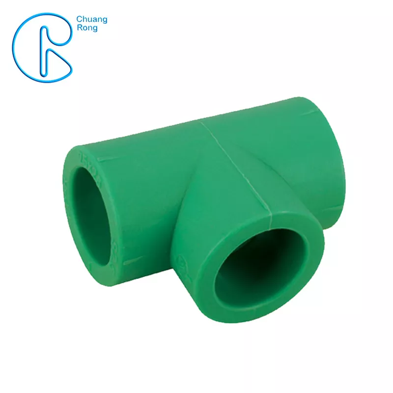 Phụ kiện ống PPR trong nhà 20-160mm Ppr Equal Tee với thời gian phục vụ lâu dài