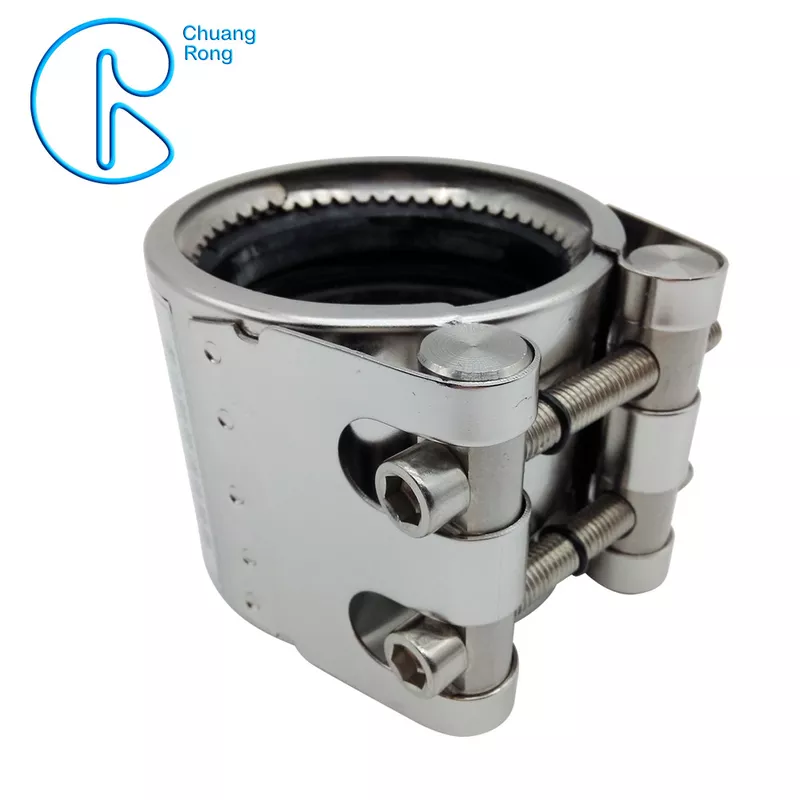 Folding Type Pipe Repair Clamp RCH For Quick Repair Pipe Leak Can Be Customized