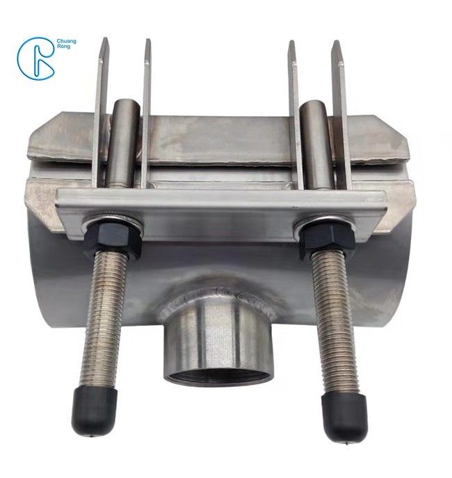 China Wholesale Pipe Clamps Suppliers –  Pipe Repair Clamp Stainless Steel Multi-Function Tee Products Repair Leakage – CHUANGRONG