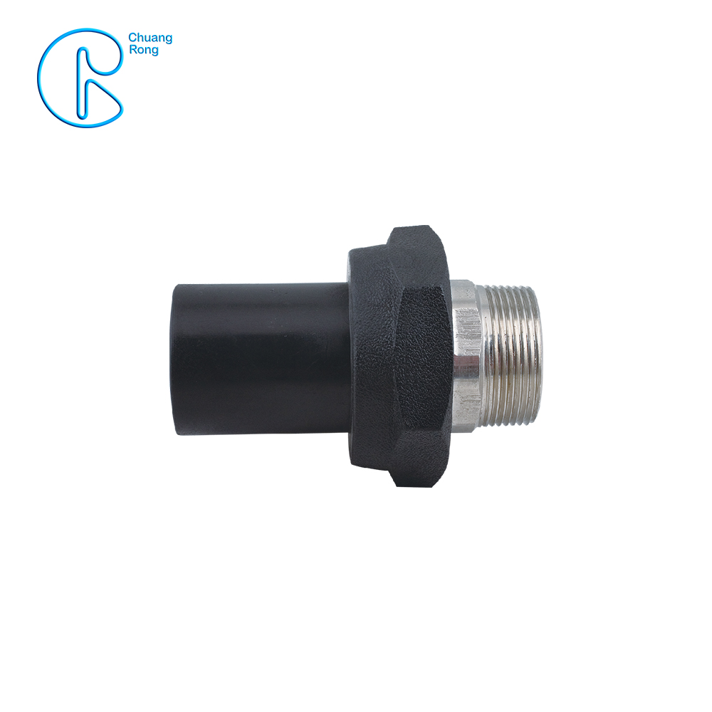 China Wholesale Hdpe Fittings Suppliers Pricelist –  Round Head HDPE Pipe Connection Butt Fusion Male Adapter Customized Color – CHUANGRONG