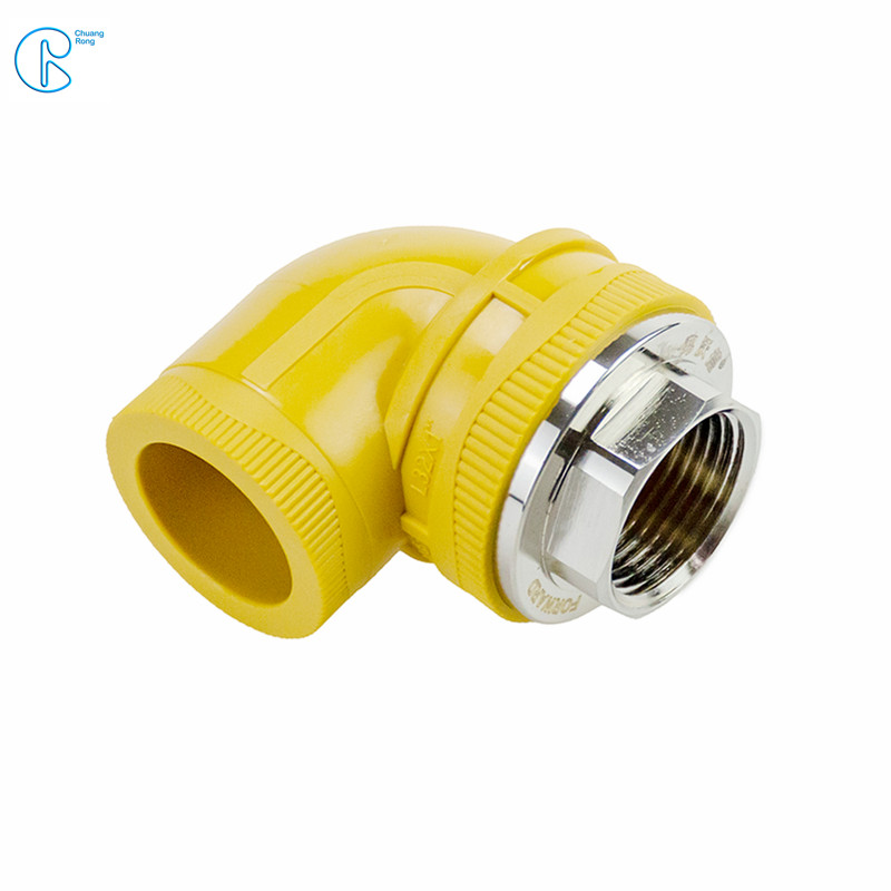 PPR Plastic High Quality Various Types Female Elbow In 90 Degree
