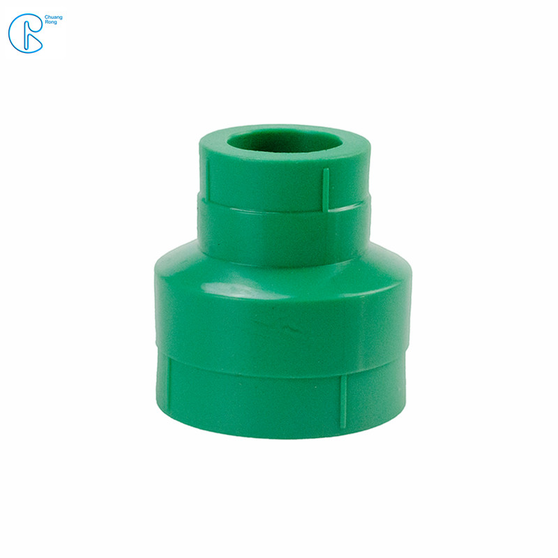 Green PPR Reducer In Pressure 25 For Heating / Air Conditioning System