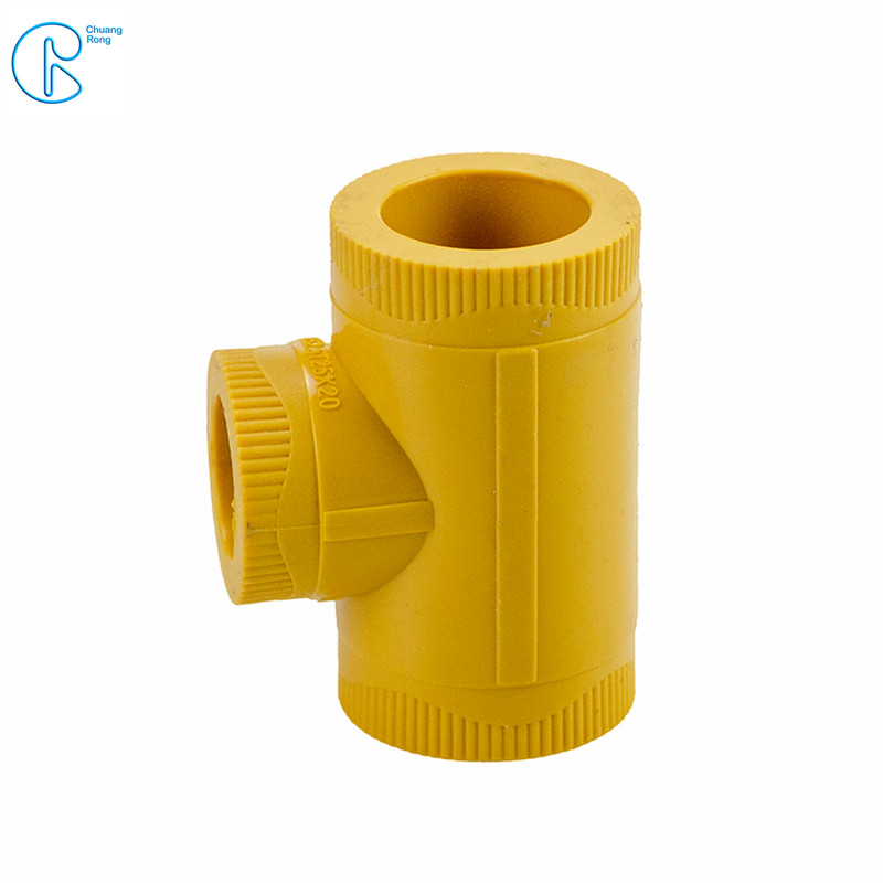 20-160mm Indoor PPR Pipe Fittings Ppr Equal Tee With Long Time Service