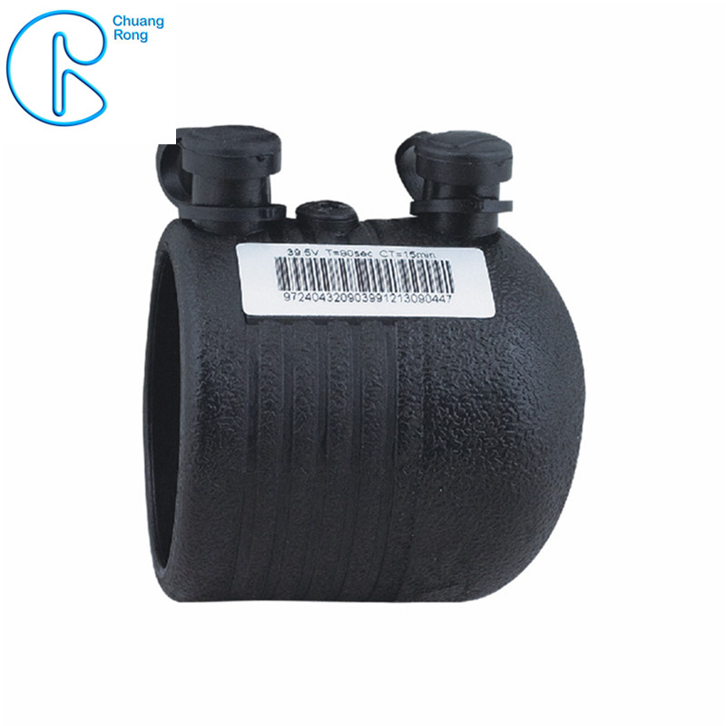 China Wholesale 45 Degree Elbow Pipe Fitting Manufacturers –  Water And Gas Supply HDPE Electrofusion Fittings , HDPE End Cap PN16 SDR11 PE100 – CHUANGRONG