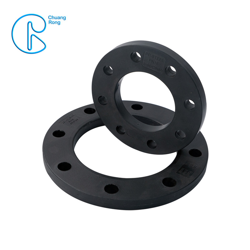 PP coated-Steel Nyieun Cingcin pikeun HDPE Flange adaptor / Stub Tungtung