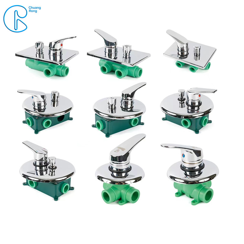 PPR Mixer Valve Shower PPR Tap PPR Pipe Fitting Factory OEM Fitting PPRC Mixer Shower