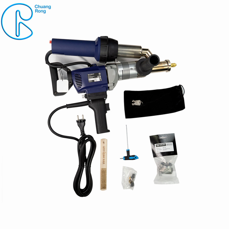 Plastic Hand Extrusion Welding Gun For Plastic Pipe Plastic Sheet WELDY Machines Booster EX2 Featured Image