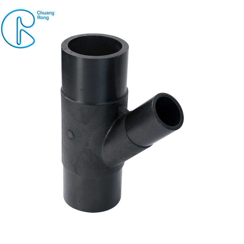 I-HDPE 45 Degree Angle Y Branch Tee 45 Degree Lateral Wye Tee Fittings