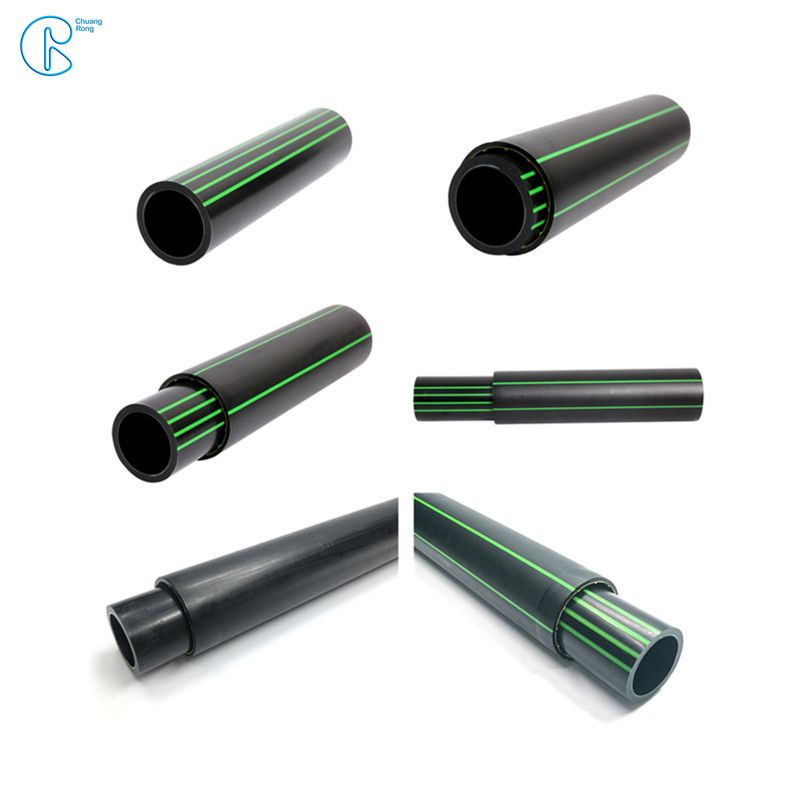 China Wholesale Hdpe Polyethylene Pipe Manufacturers –  54mm 63mm 75mm Diameter Double Protection Pe Pipe for Fuel Petrol Station Construction – CHUANGRONG