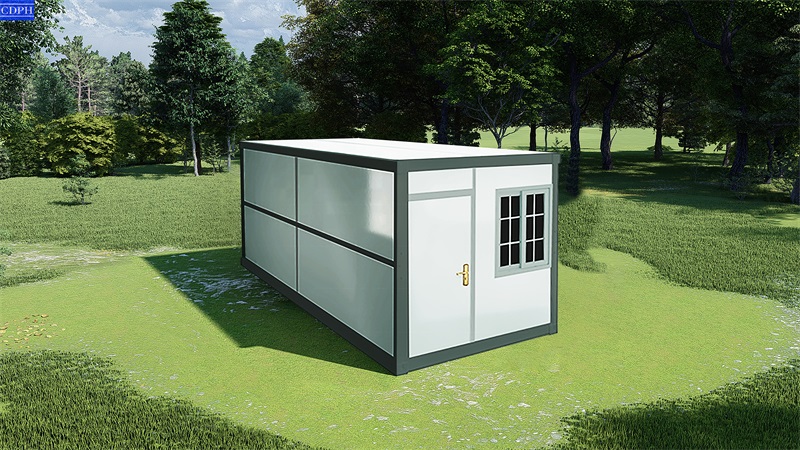 20ft/40ft popular mobile prefab structures house modular tiny home foldable expandable shipping container house
